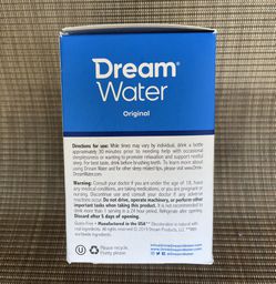 Dream Water Beauty Sleep Stat Natural Blend Unopened 4 x 2.5 oz bot Snoozeberry Thumbnail