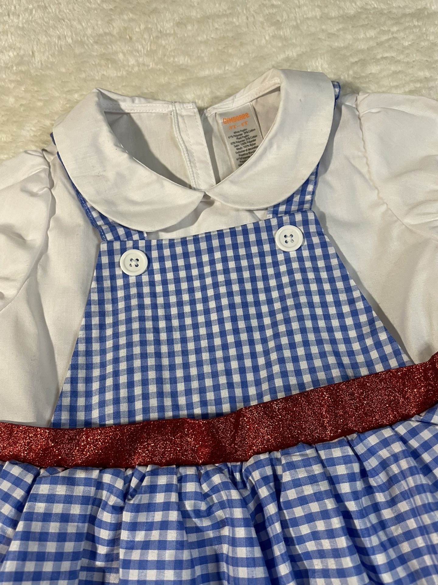 Gymboree 3T-4T Dorothy Costume