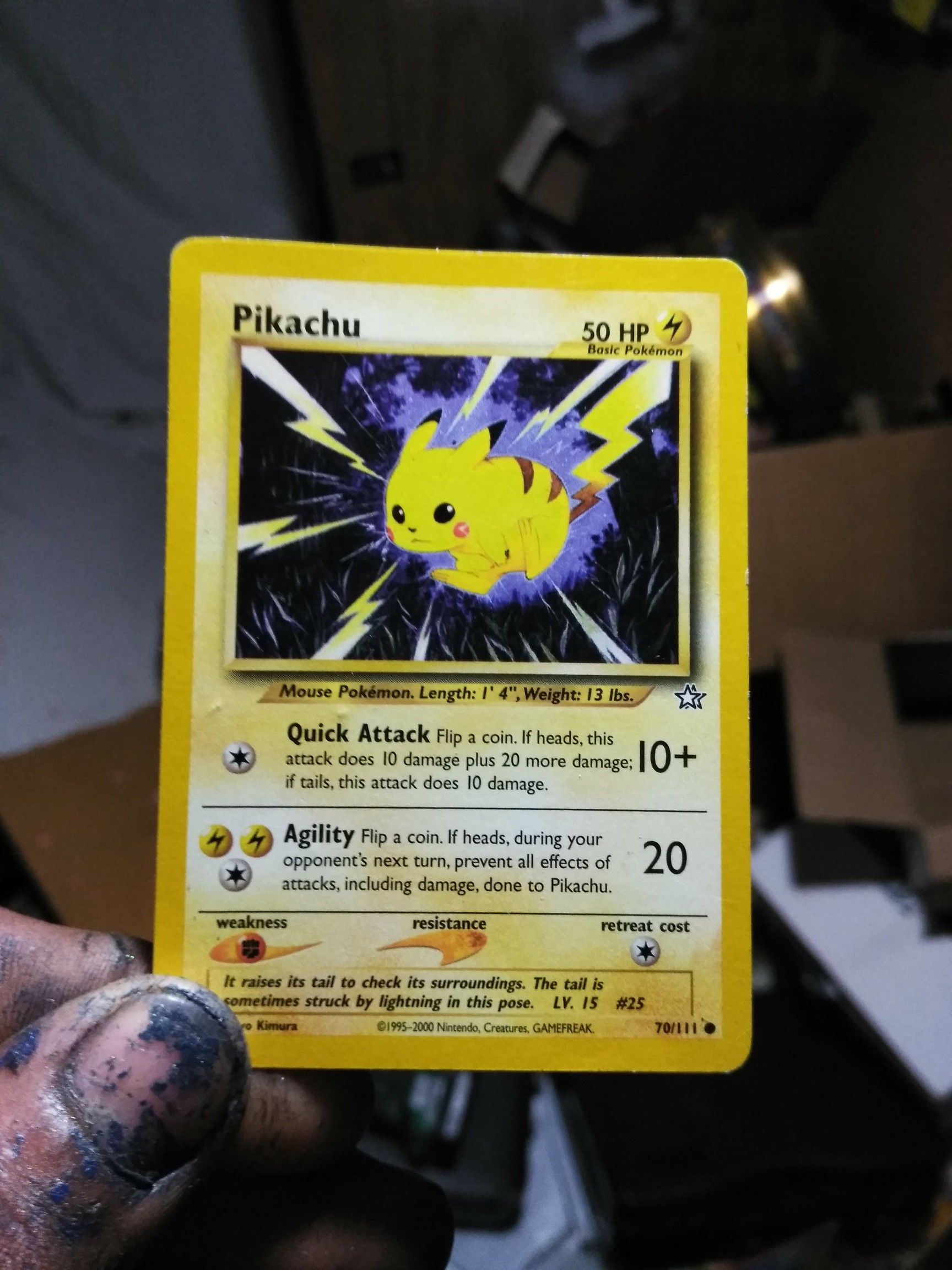 Pikachu pokemon cards