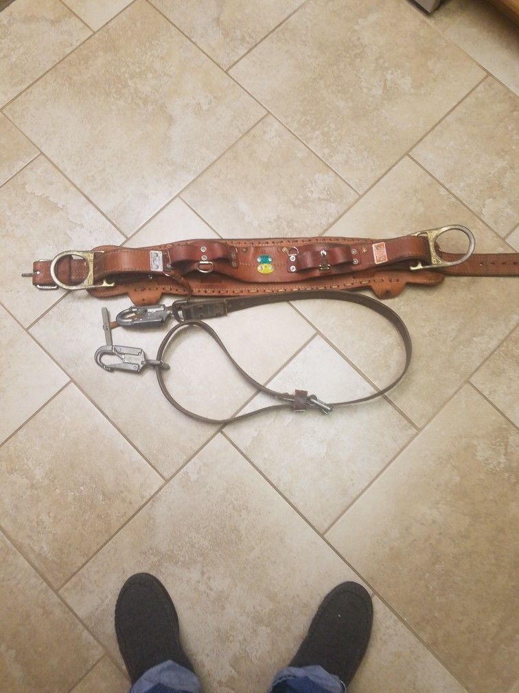 Bashlin Climbing Belt With Skid