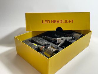 LED Headlight Bulbs 6000k Cold White 5800 LM  Thumbnail
