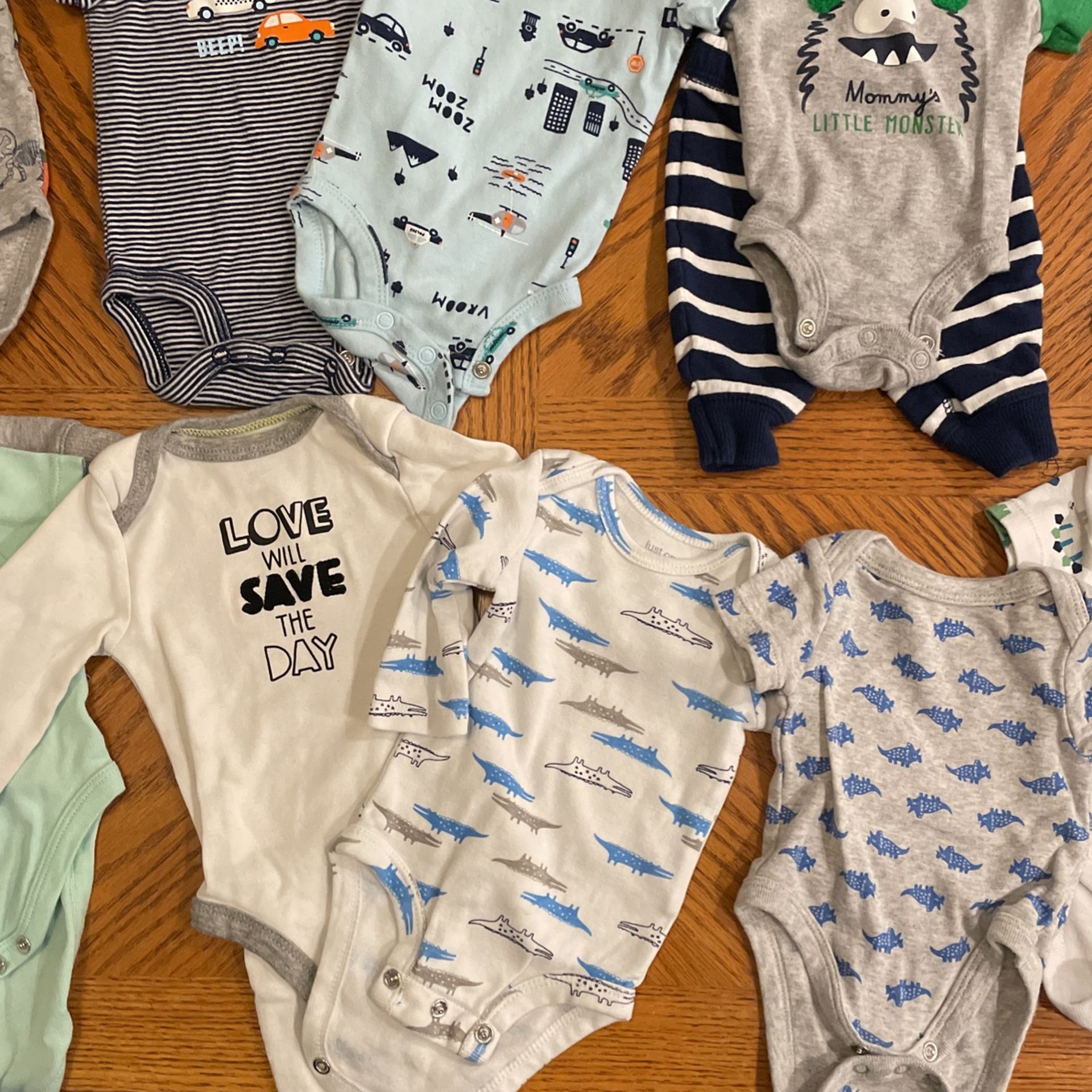Like New NB Baby Boy Cloths
