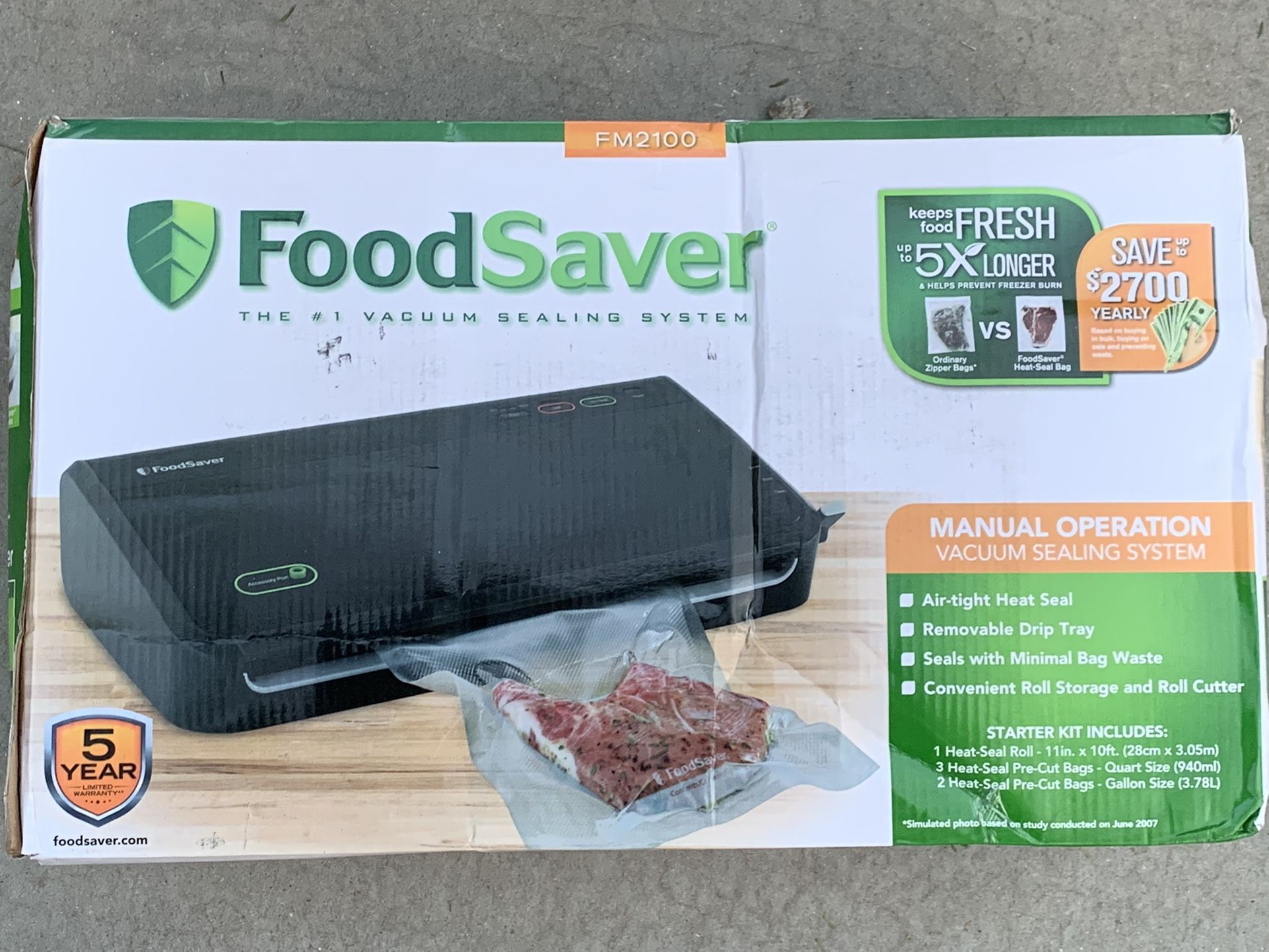 Food saver Vacuum Sealer