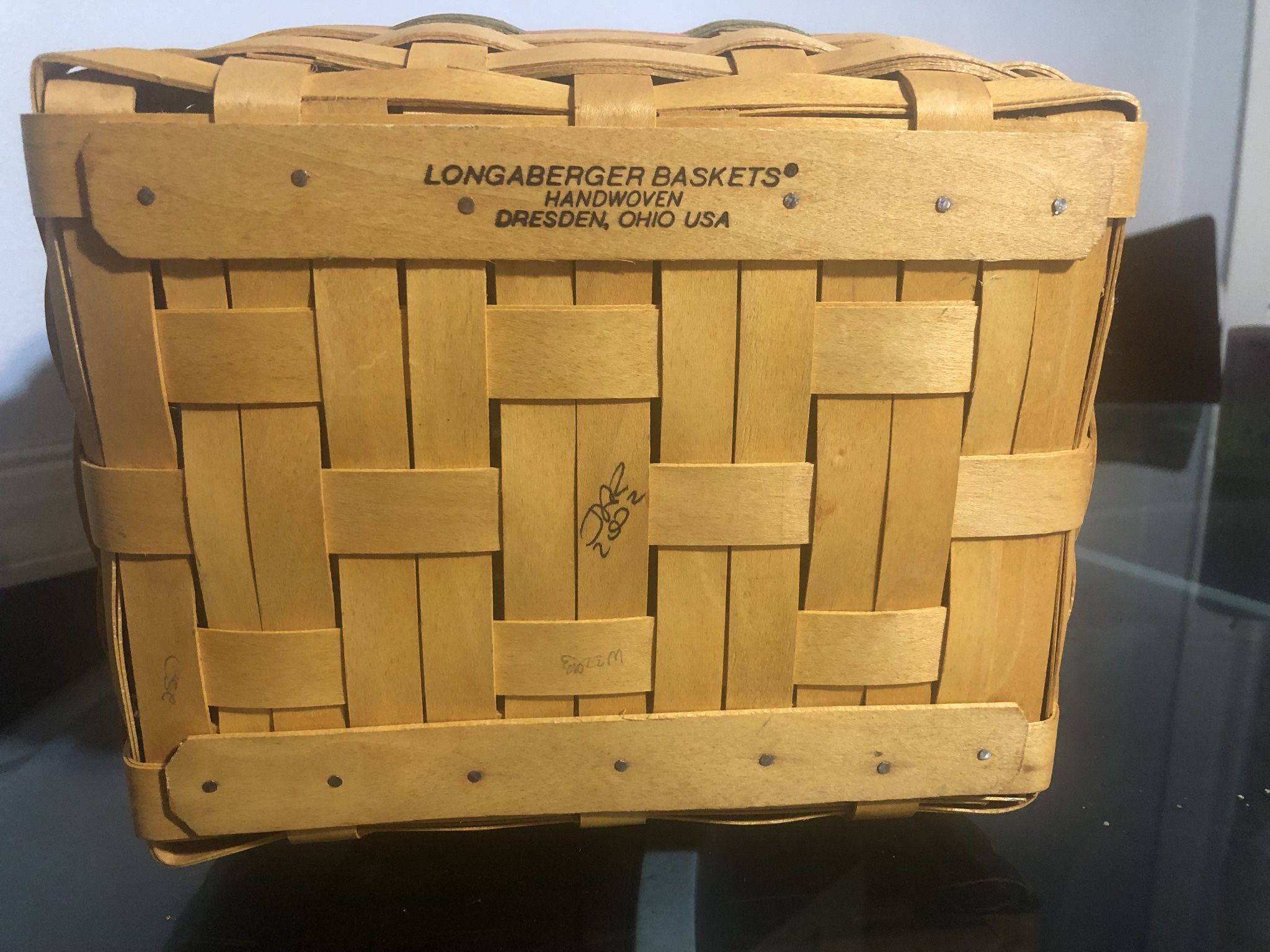 Longaberger Mother’s Day Memories Basket With Lid