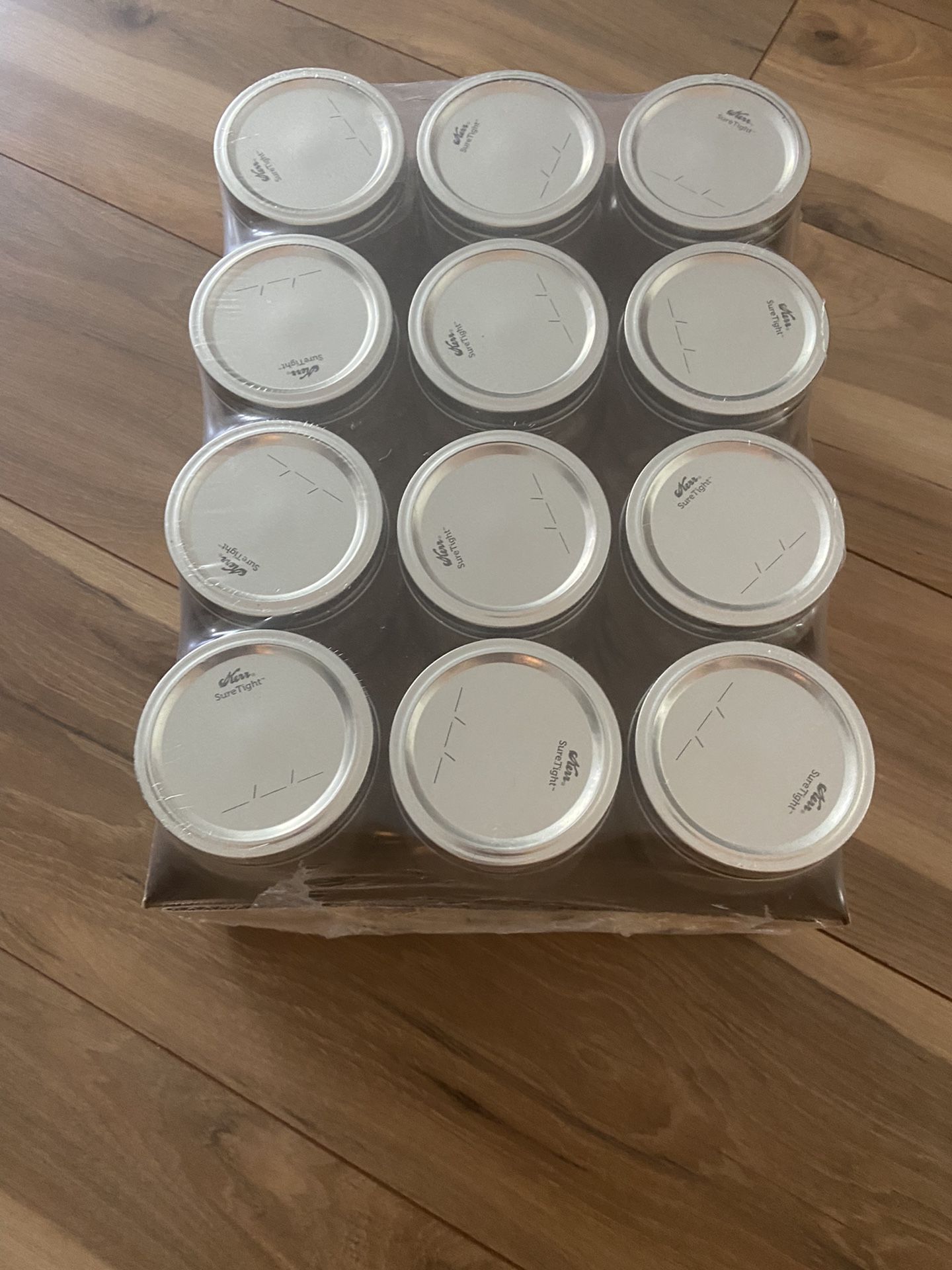 Mason Jars (12 32oz jars) Unopened