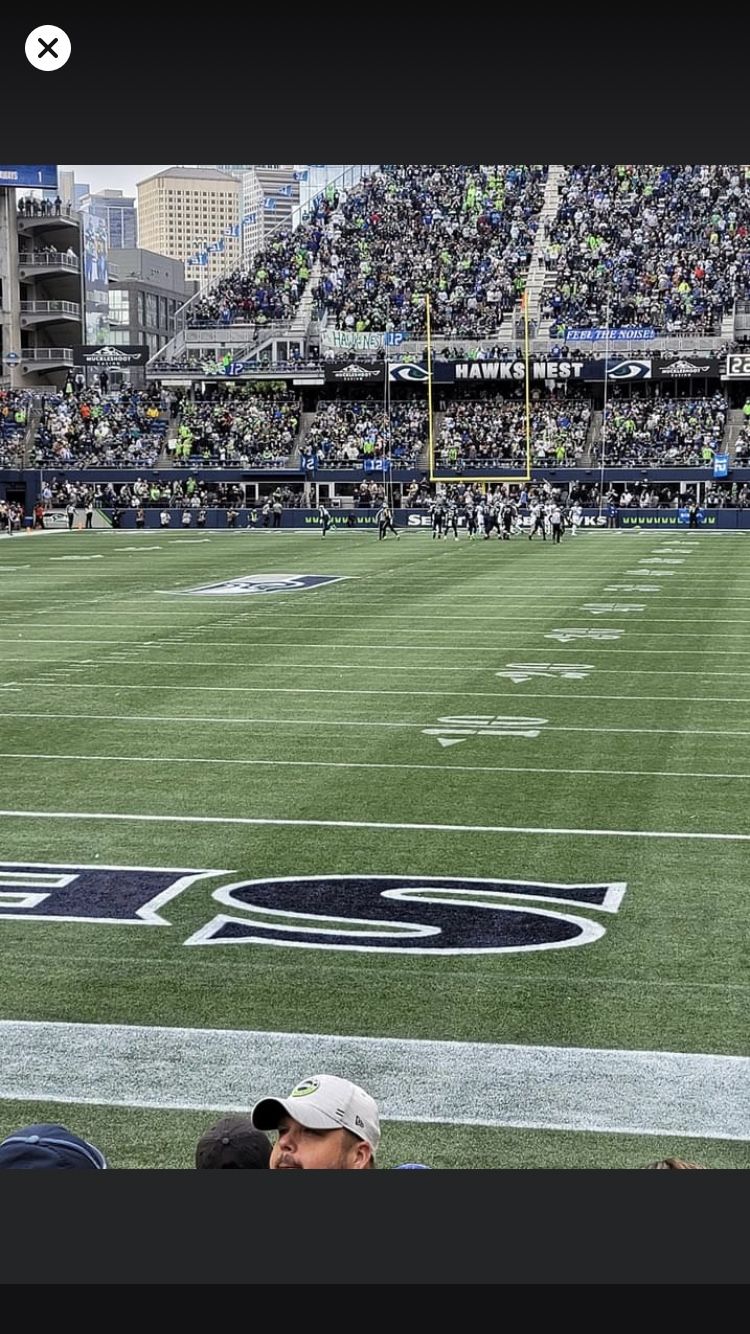 Seahawks Ticket ( Row i )