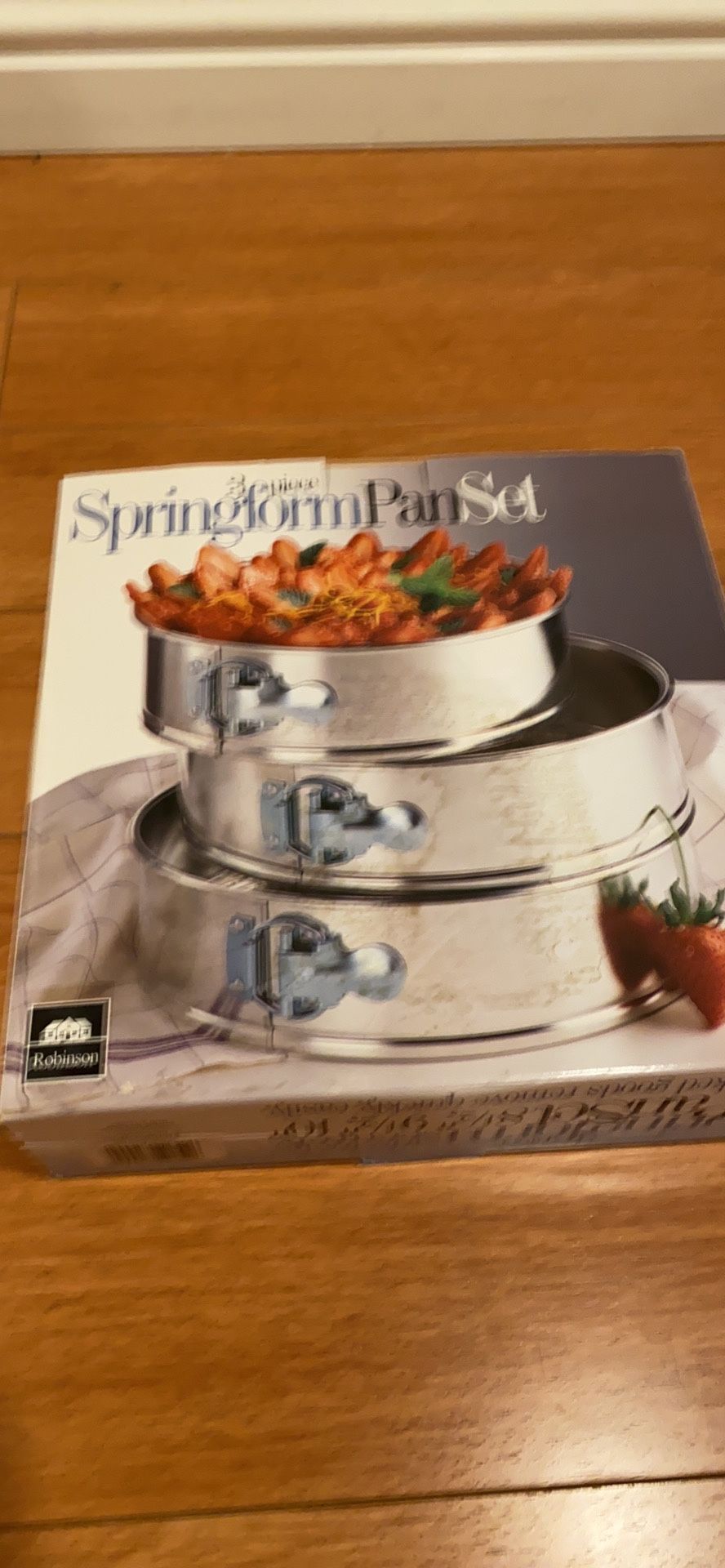 3 piece Springform pan set