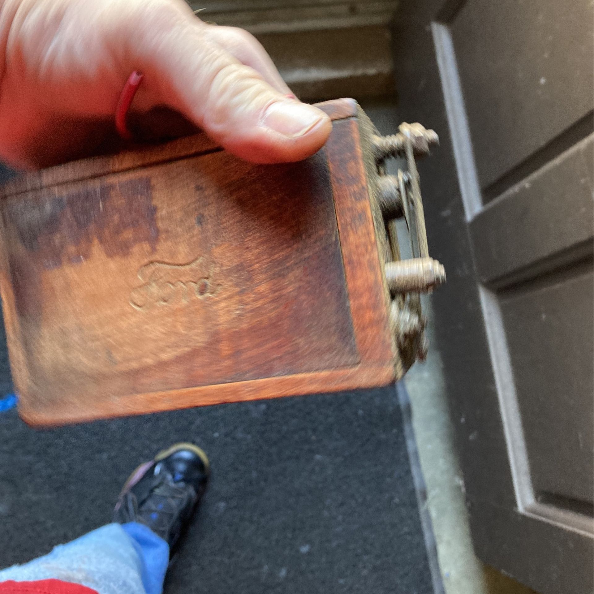 Antique Ford wooden coil