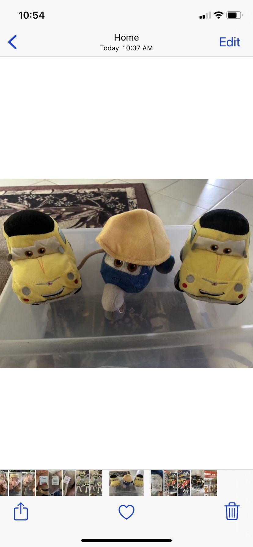 Walt Disney's Cars 4 Different Ones For $15