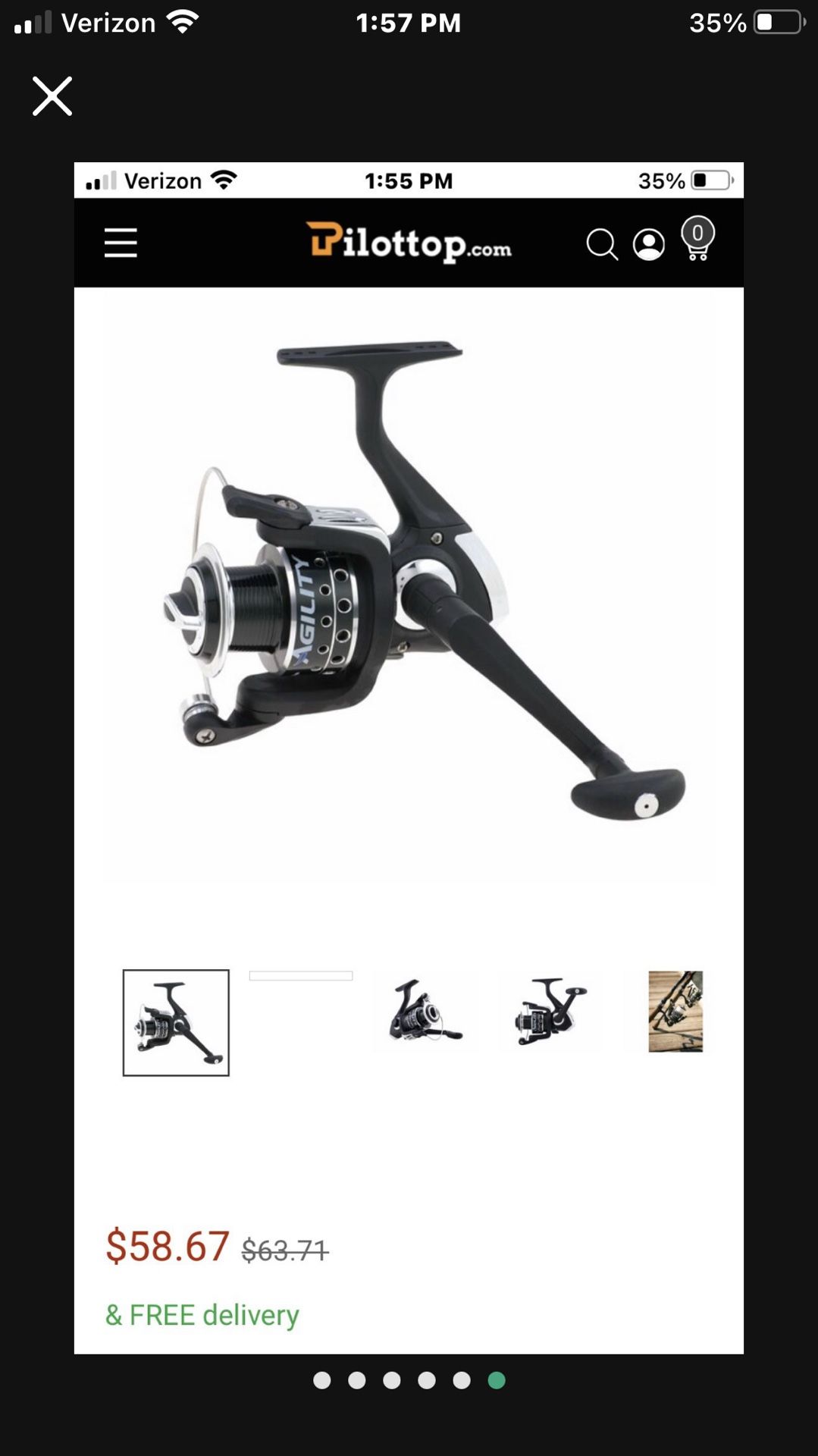 Shakespeare Agility AG35 Spinning Reel