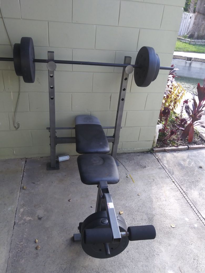 Bench press &weight