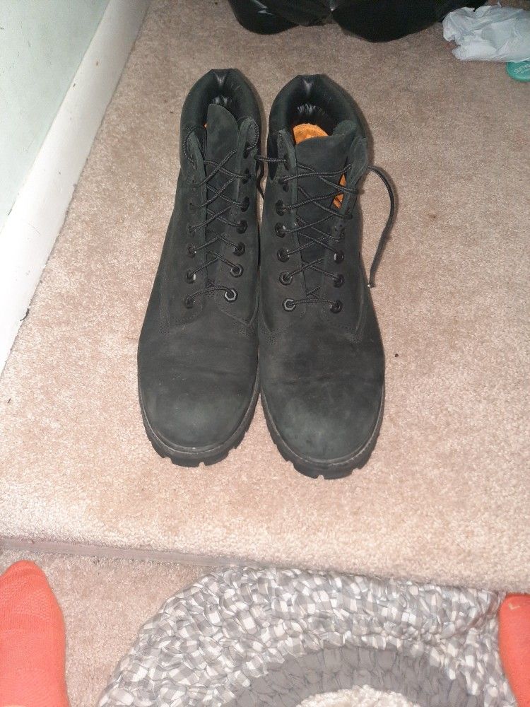 Timberland, Black, Size 9 Mens