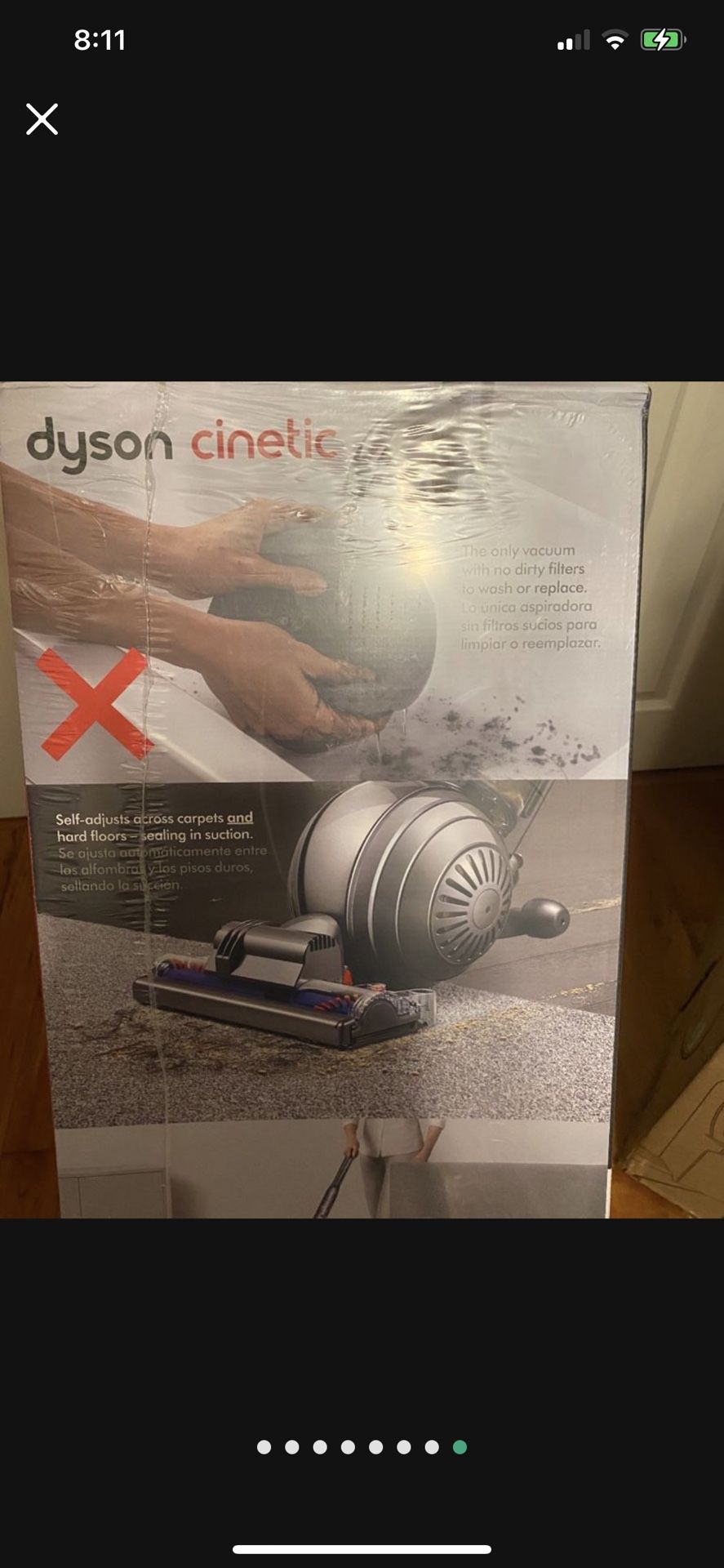 DYSON - CINETIC BIG BALL ANIMAL + ALLERGY UPRIGHT VACUUM - IRON/NICKE best Vac out there new new $420 OBO New