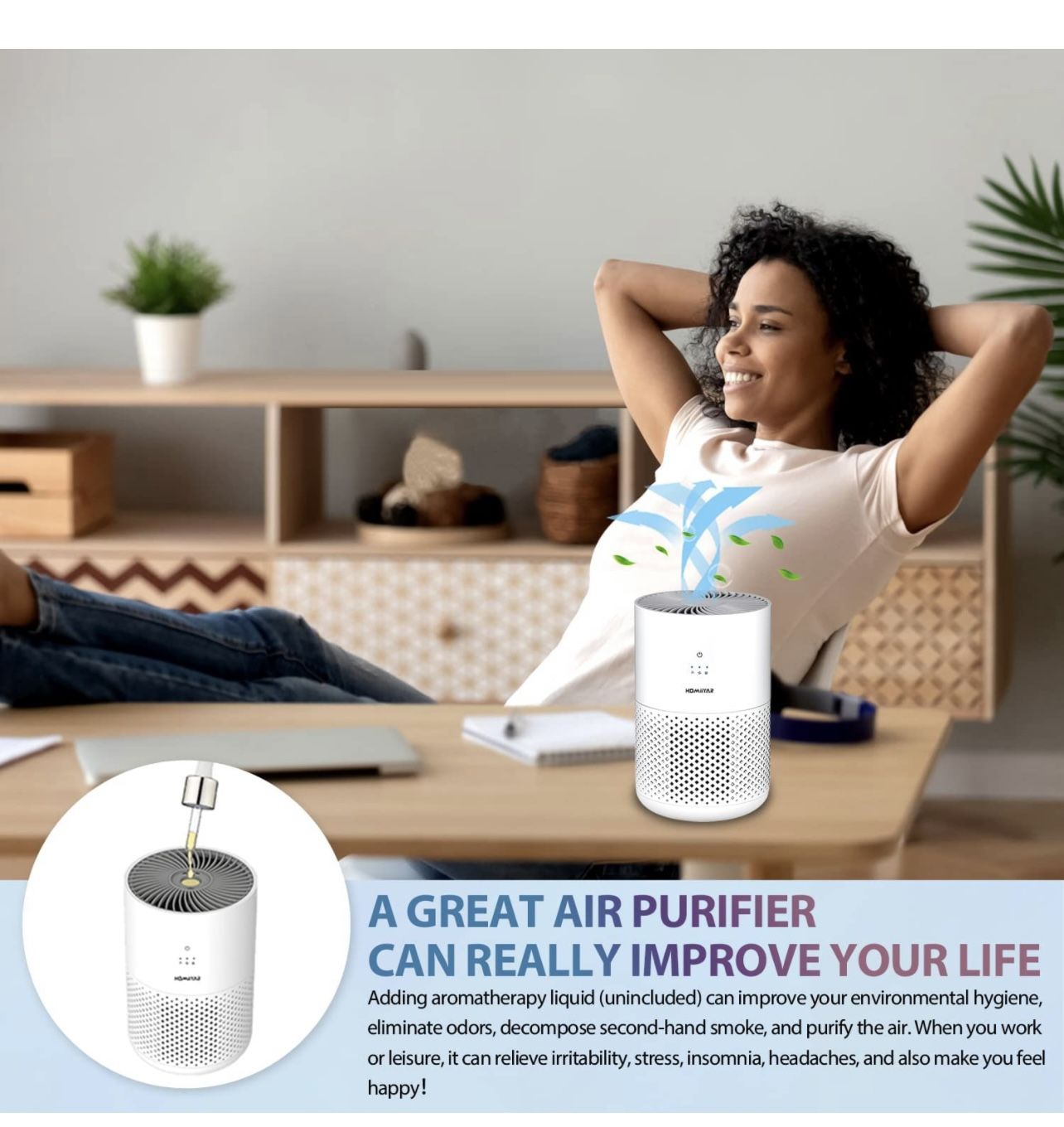 Three stage air purifier NEW