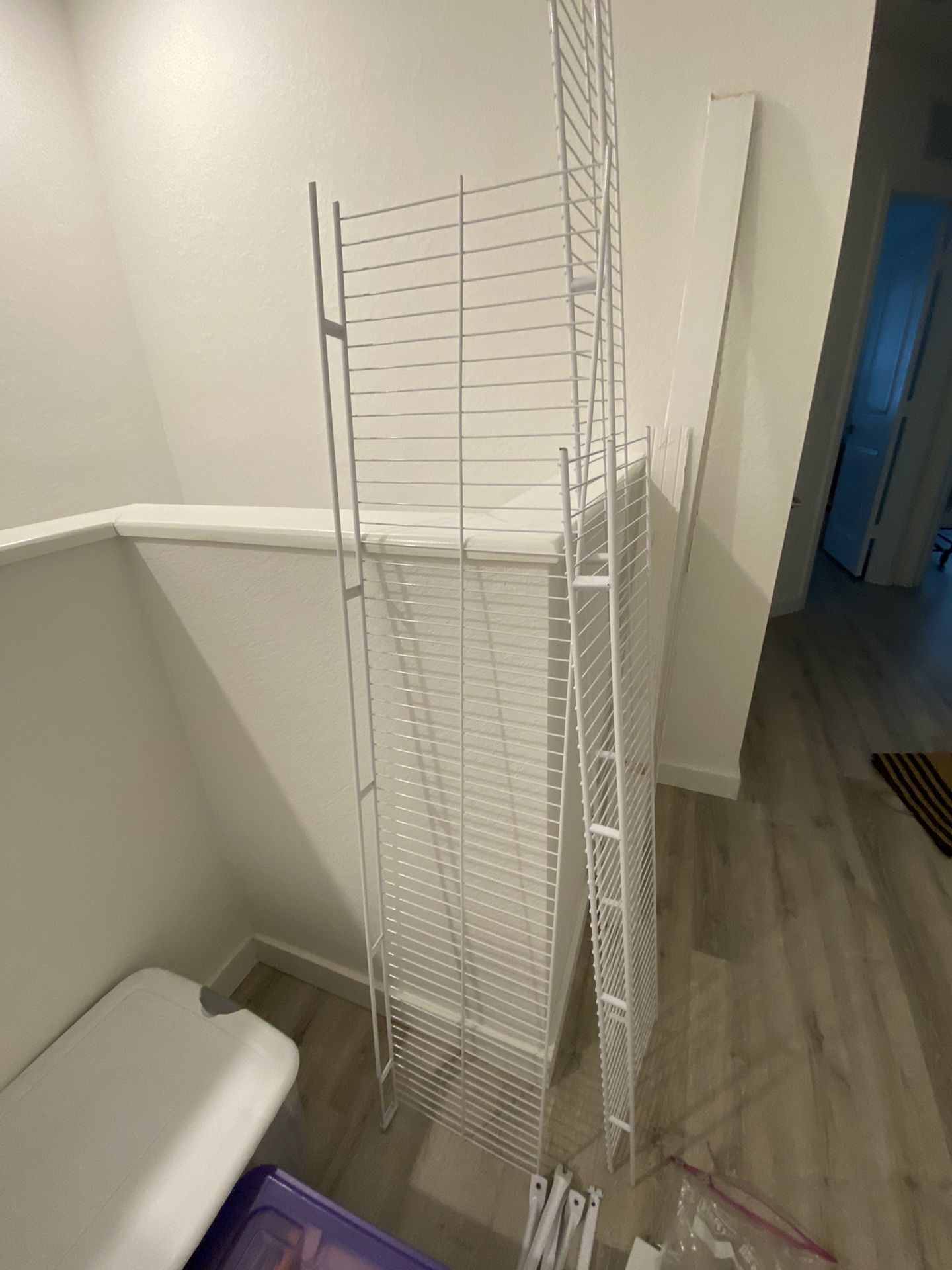 Metal Wire Shelves For Closets Or Garage