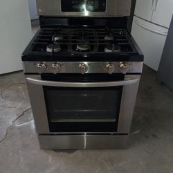 Stove Gas LG 5 Burners Everything Is Good Working Condition 3 Months Warranty Delivery And Installation  Thumbnail