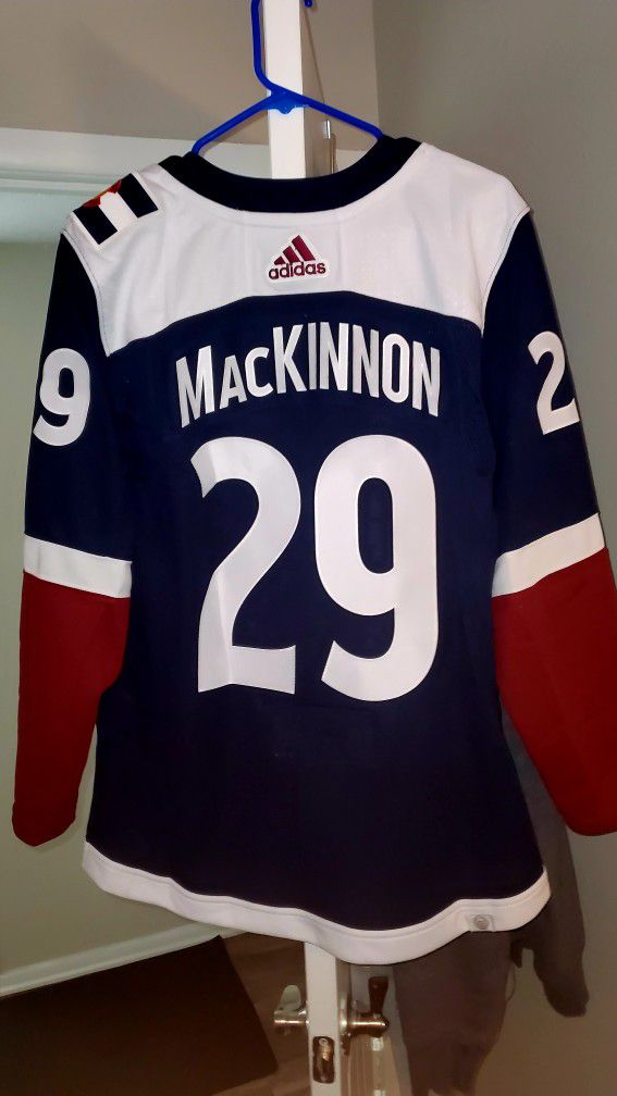Authentic Colorado Avalanche Nathan MacKinnon Jersey Size 42 