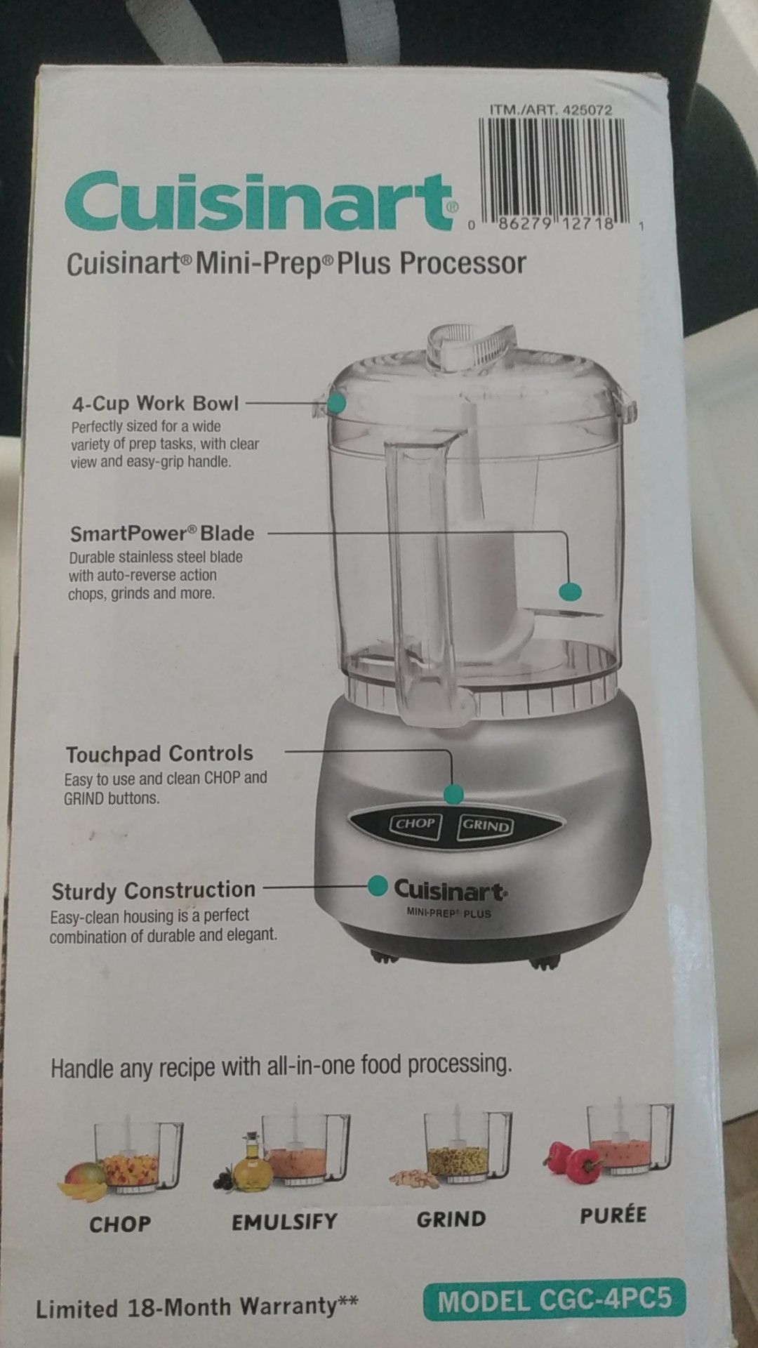 Cuisinart Mini-Prep Plus Processor