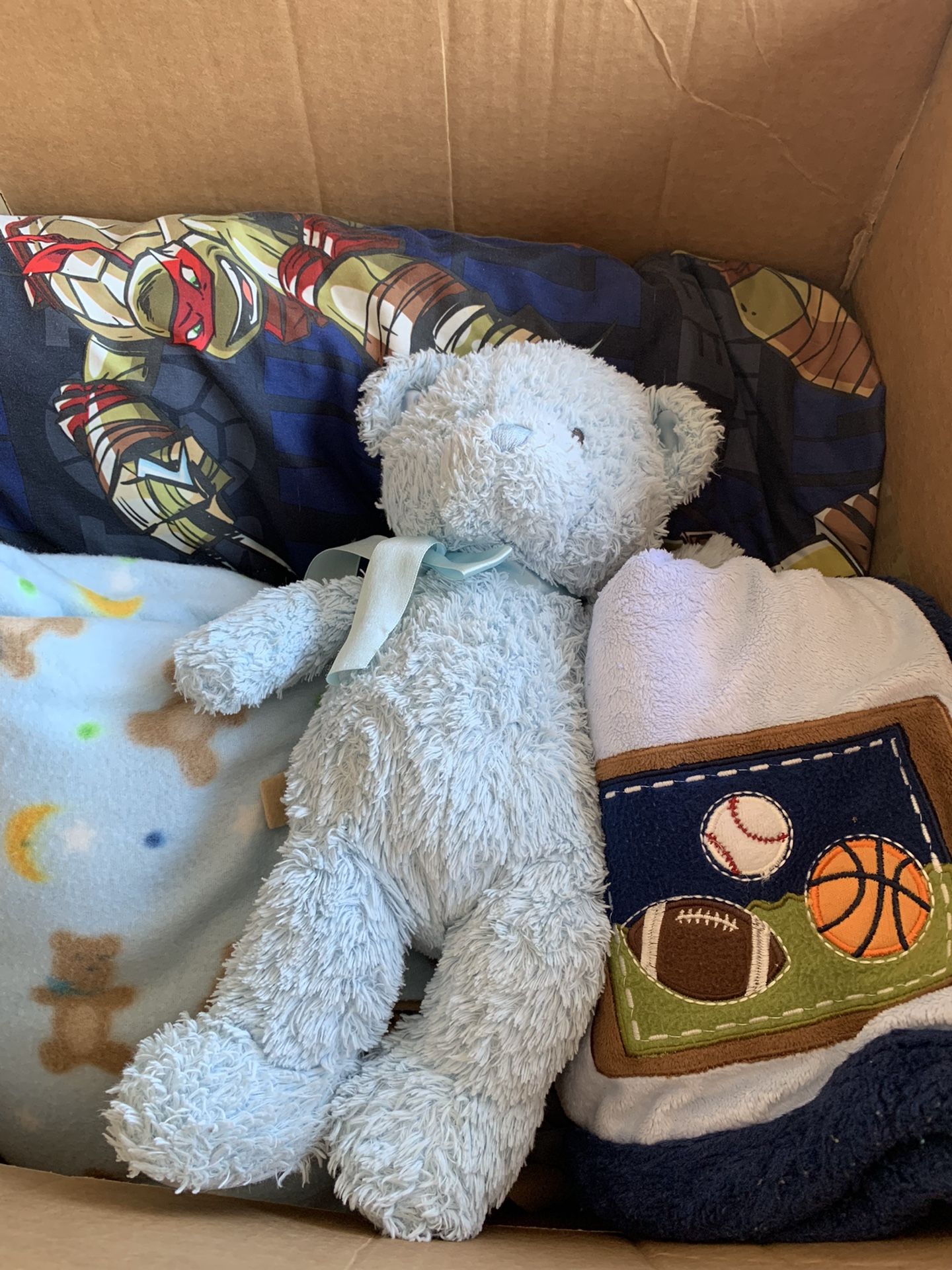 Blankets, TMNT Comforter, Teddy Bear Set