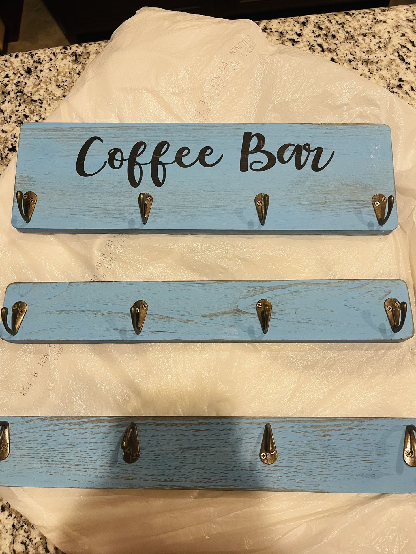Coffee Bar Cup Hangers 