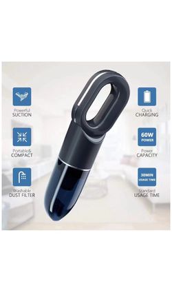 Handheld Vacuum,Car Vacuum,Rechargeable Cordless Stick Vacuum Cleaner,Pet Hair Vacuum, with 7000PA High Power and Quick Charge Portable Vacuum for Hom Thumbnail