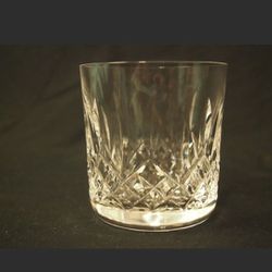 WATERFORD Crystal LISMORE 9 oz OLD FASHIONED 3-1/4" Rocks Glass Tumbler Thumbnail