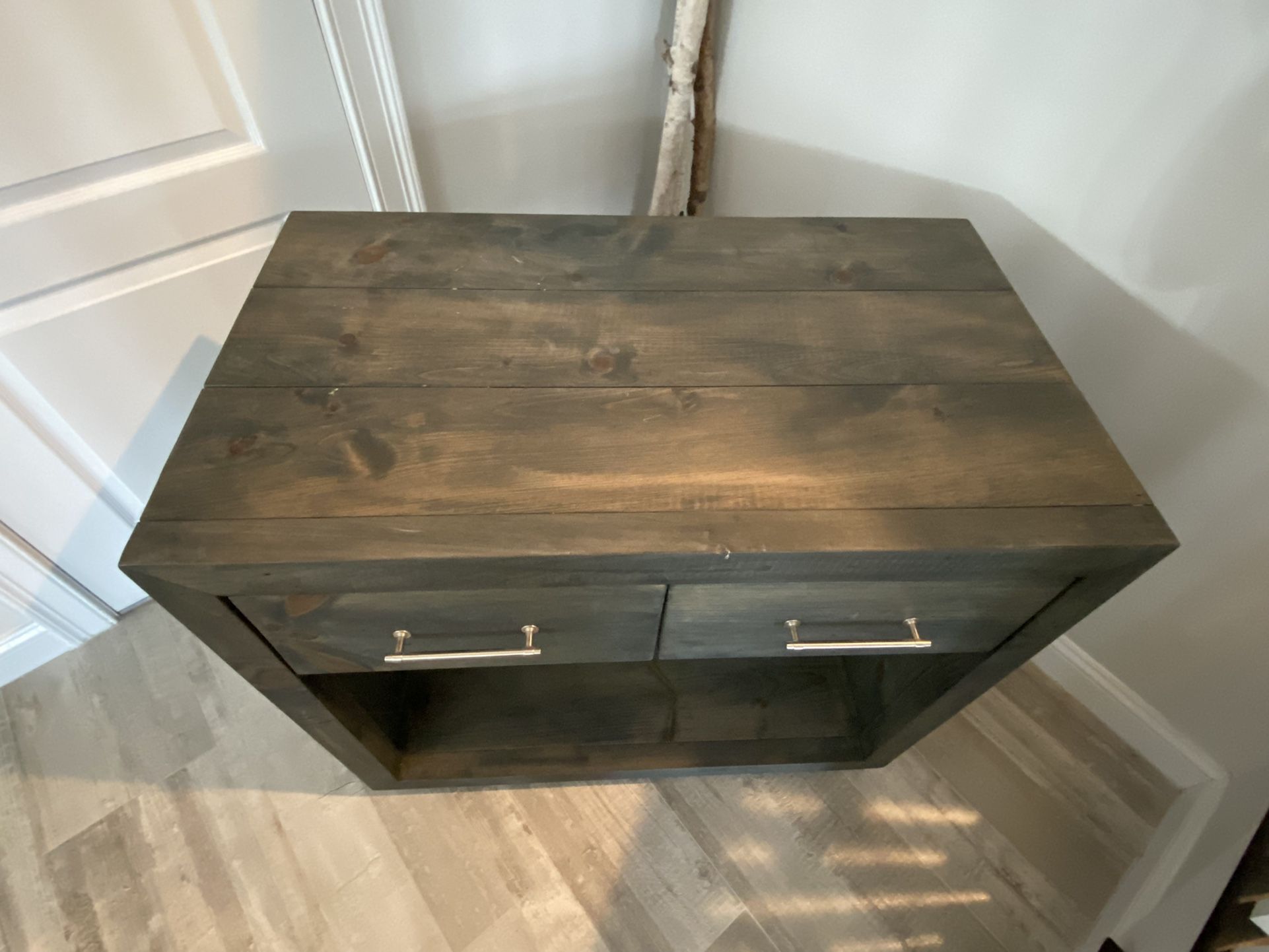 Driftwood Grey Multi-use Table Or Bathroom Vanity