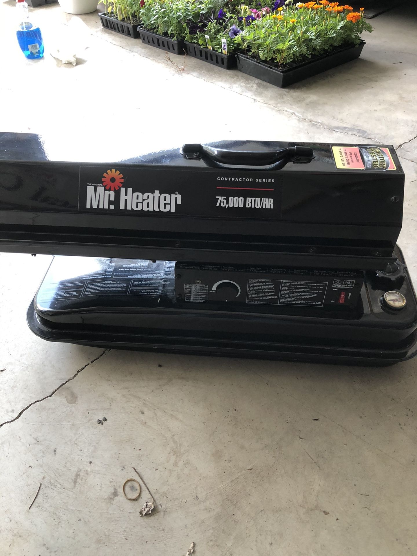 Mr Heater Contractor Series 75000BTU. Hardly Used. Porch Pickup Only