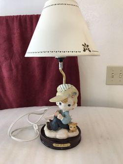 Turtle King Corp. Belle & Benny Precious Moments Figure Lamp Thumbnail