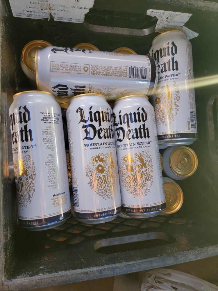 Liquid Death Mountain Water 225 Cans