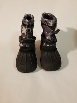 Snow boots Toddler Size L (9-10 ) For 4-5 Years Thumbnail