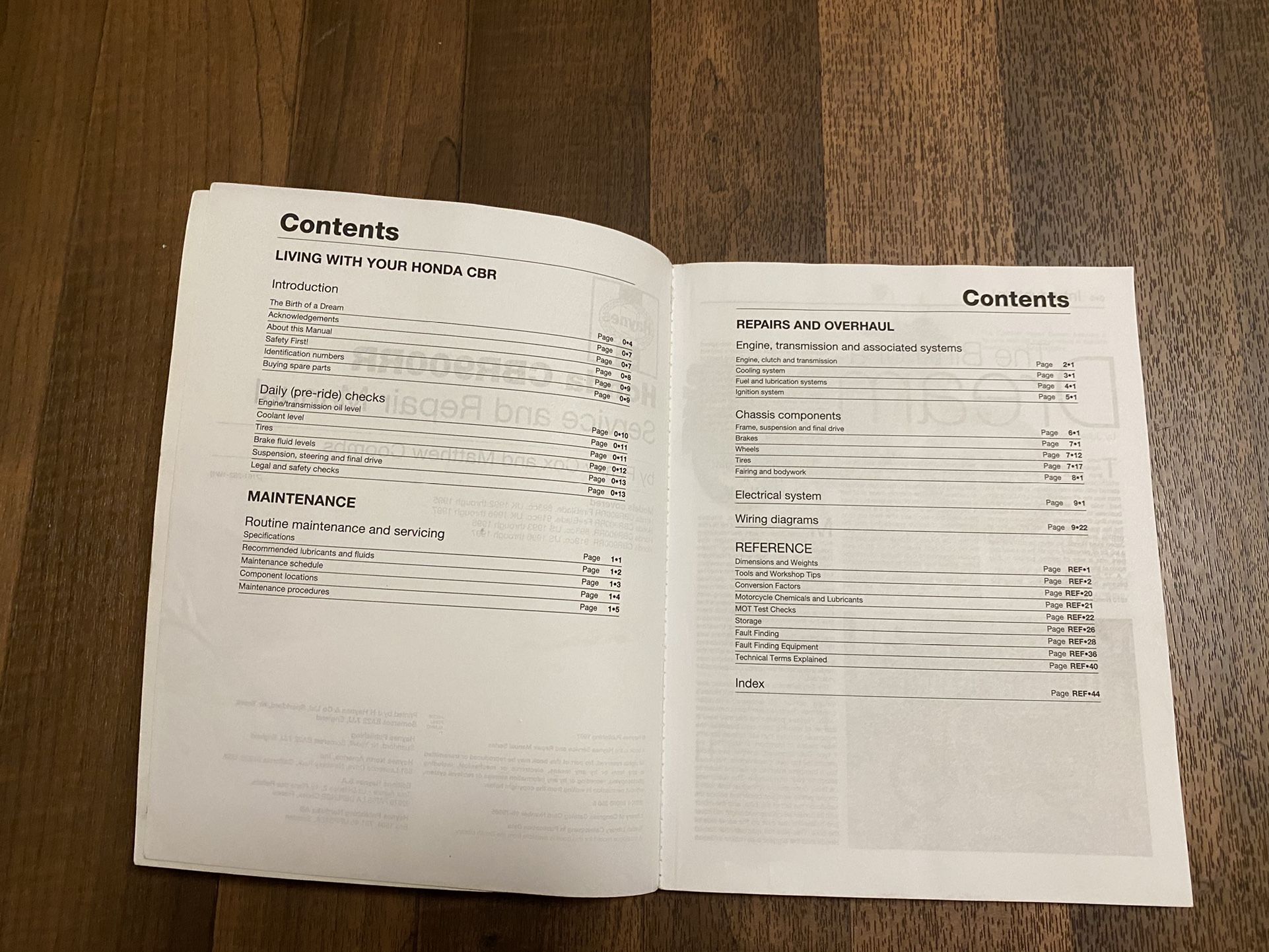Haynes Service and Repair Manual
