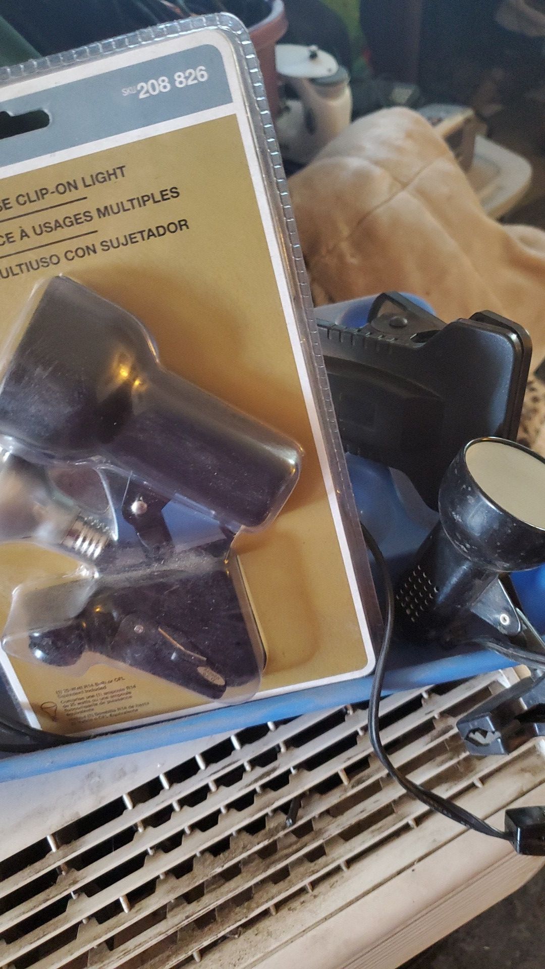 Assorted Lamps and Flashlights