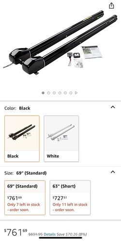 Solera 12V Smart Arm Awning Hardware Kit for 5th Wheel RVs and Travel Trailers - Standard - Black Thumbnail