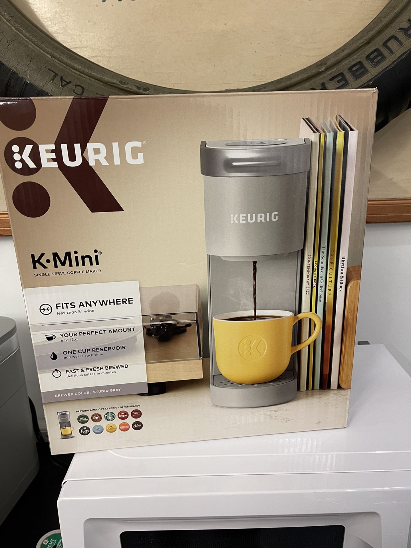 MAKE KEURIG K-MINI COFFEE TEA MAKER OFFICE HOME USE WITH BOX