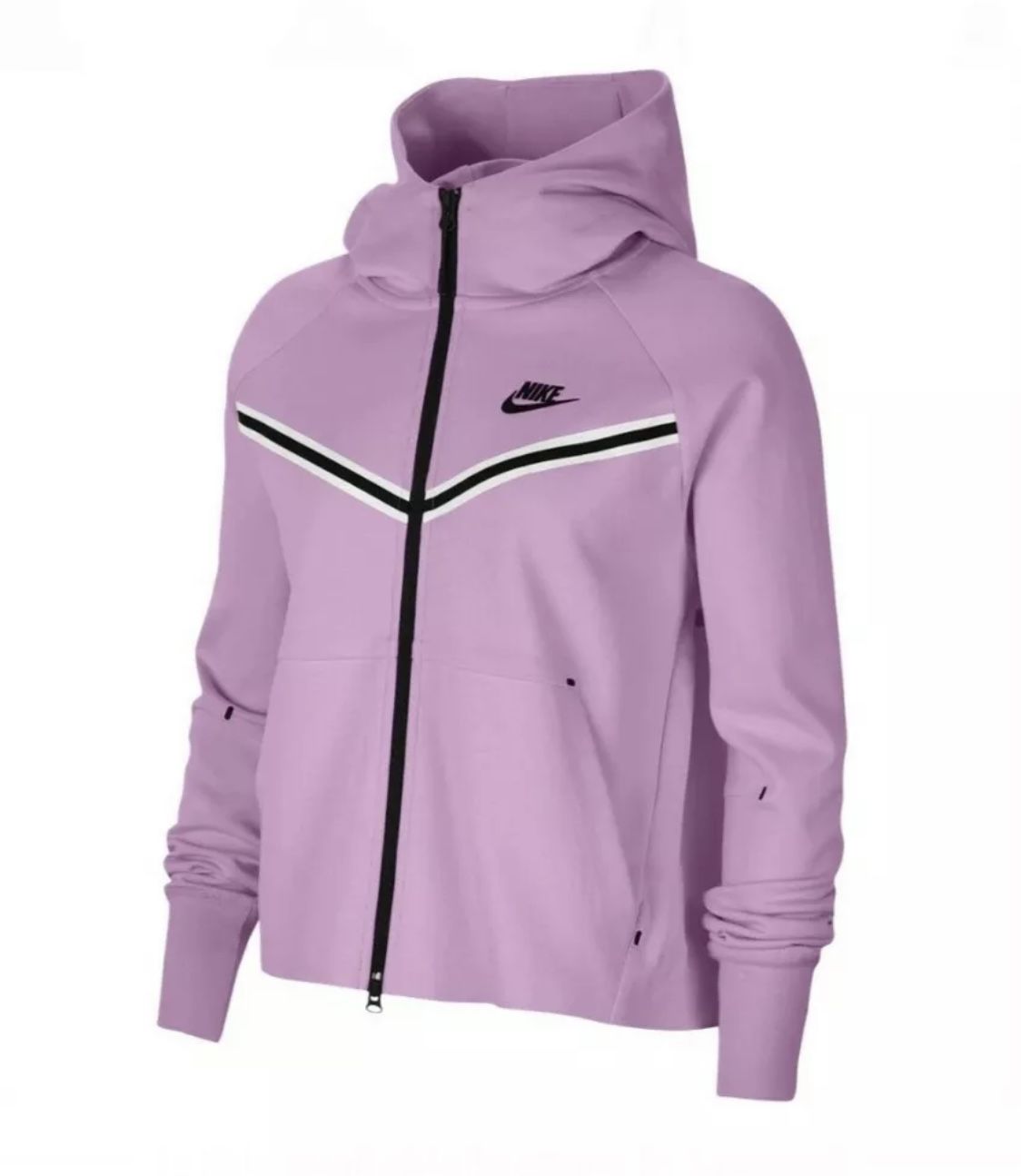 Nike Sportswear Full Zip Tech Fleece Pink Jacket CW4298-680 Women’s Size XS