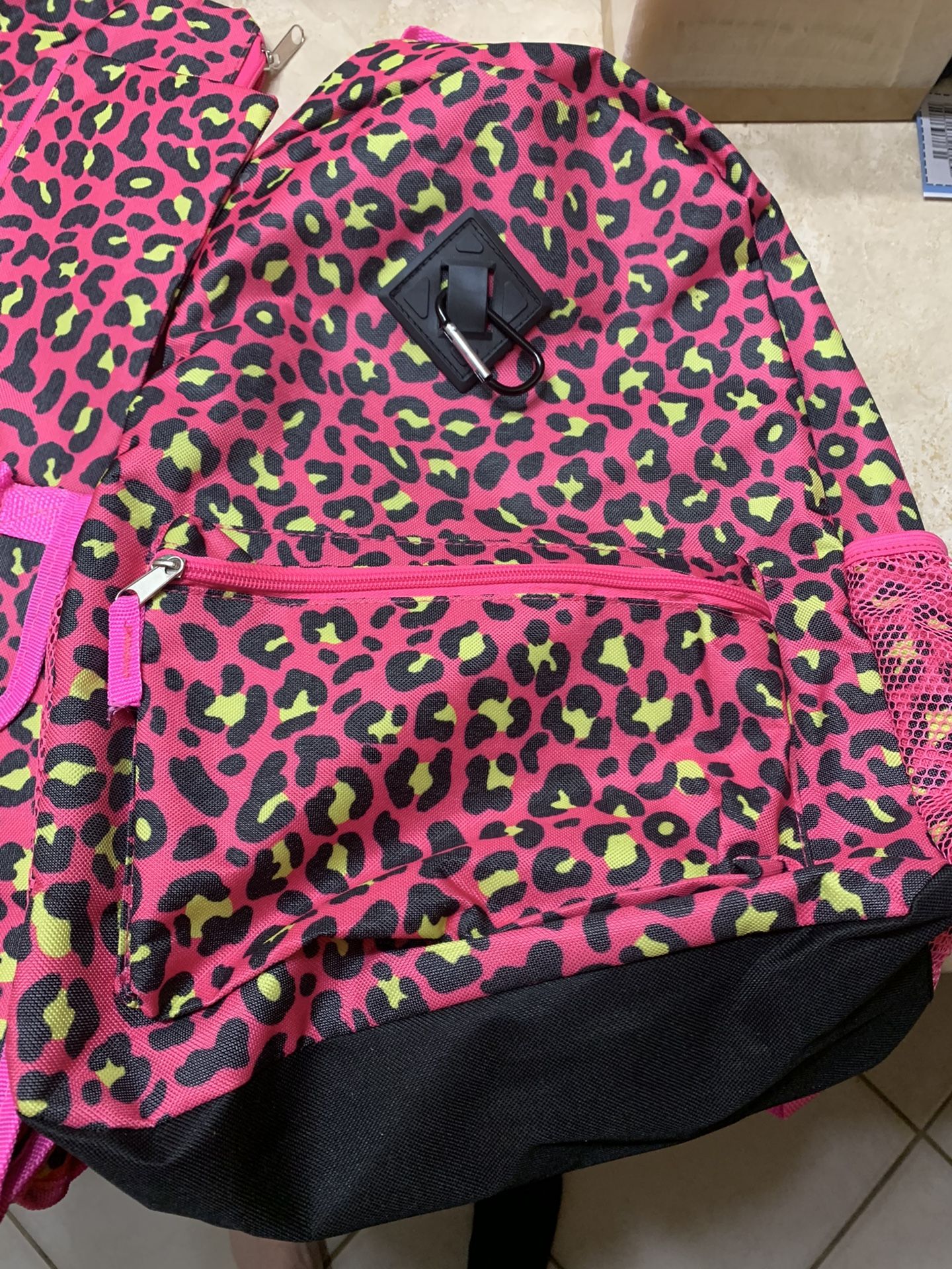 Girls Backpack 🎒 With Matching Lunch Bag And Pencil Holder