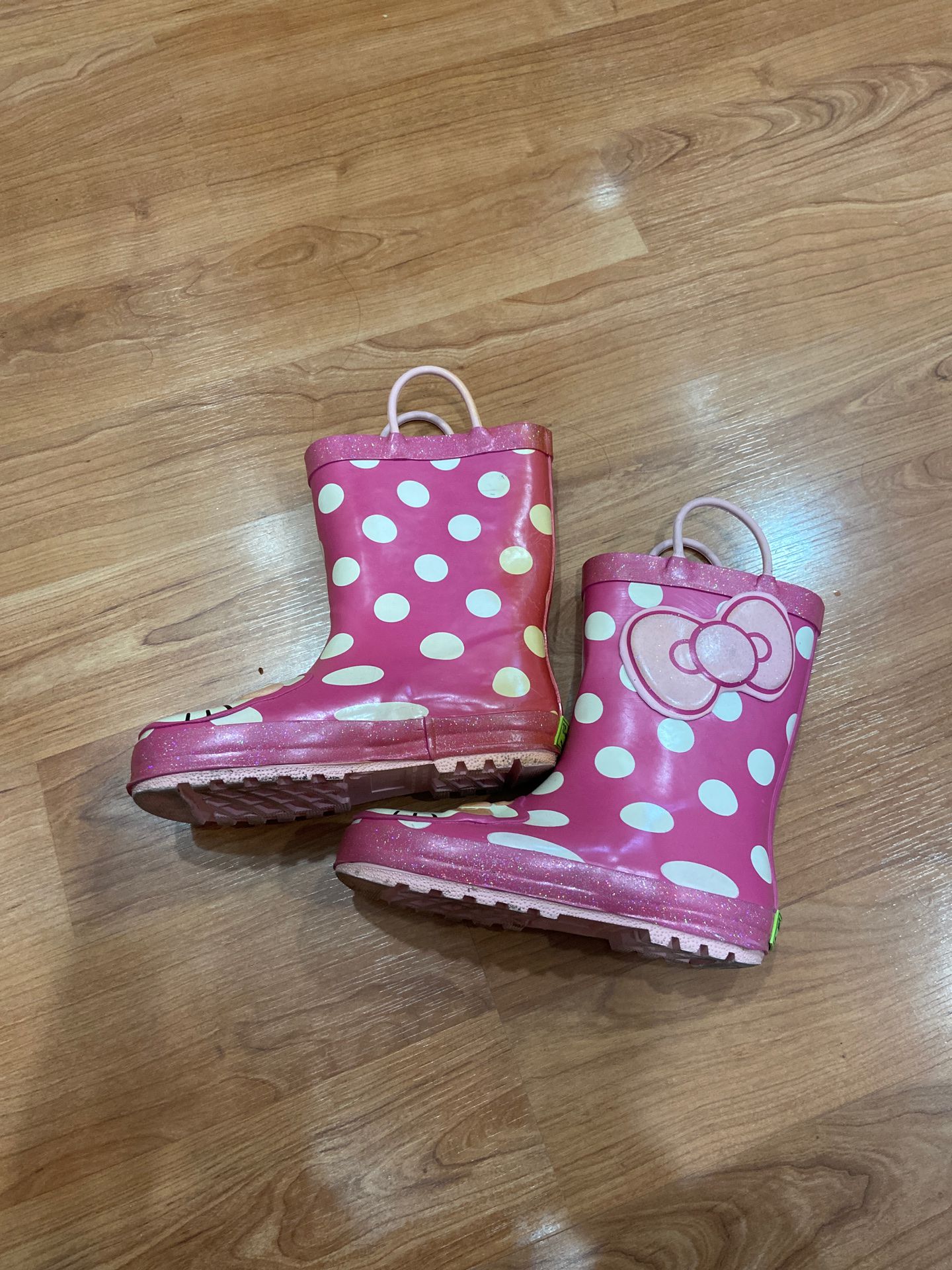 Hello Kitty girls rain boots size 12