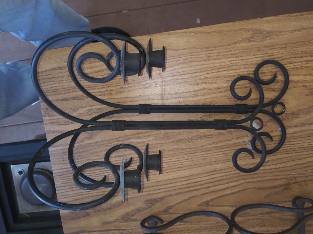 Wall Mount Candle Holders