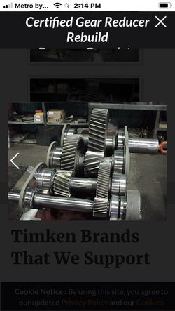 Falk gear reducer & Dodge reducers rebuild and sells forklift repairing Thumbnail