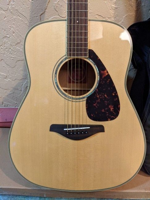 Yamaha Acoustic Guitar FG740SFM flamed maple