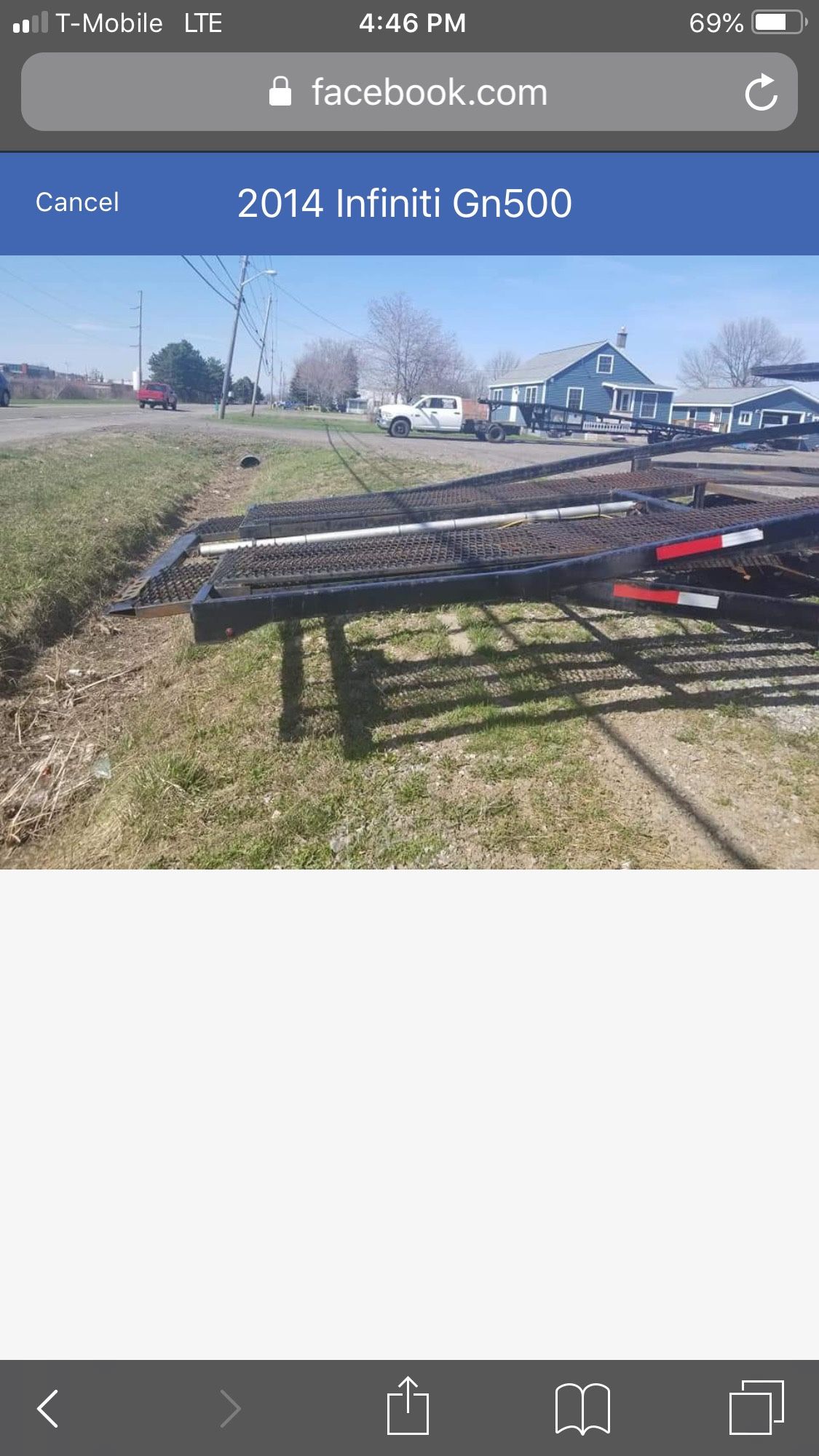 2014 Infinite GN500 5 Car Trailer