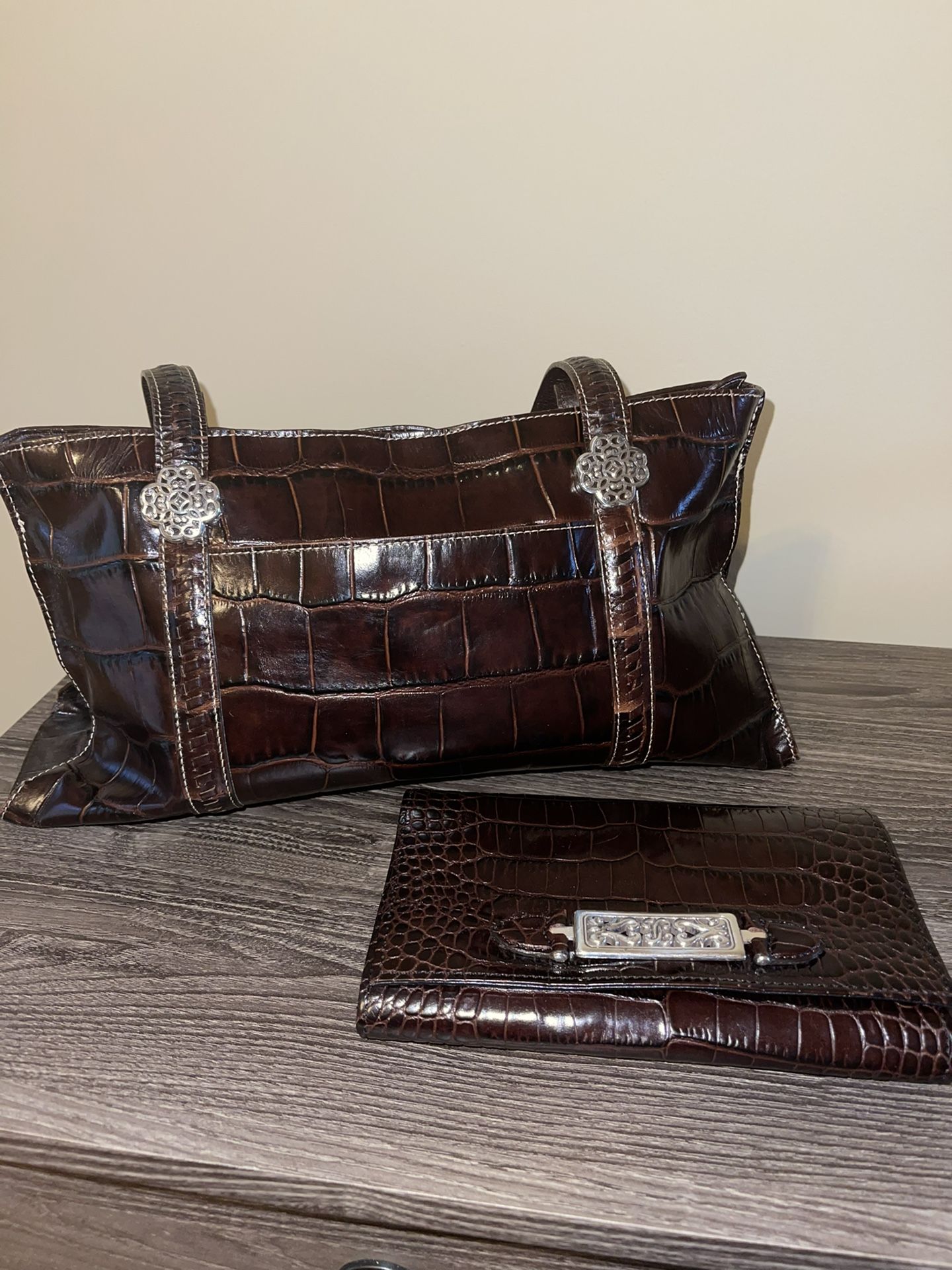 Brighton Brown Leather Purse & Wallet