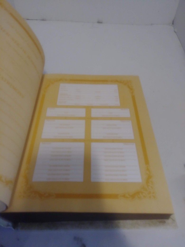 Holy Bible King James Version Our Family Red Letter edition Dictionary 1971