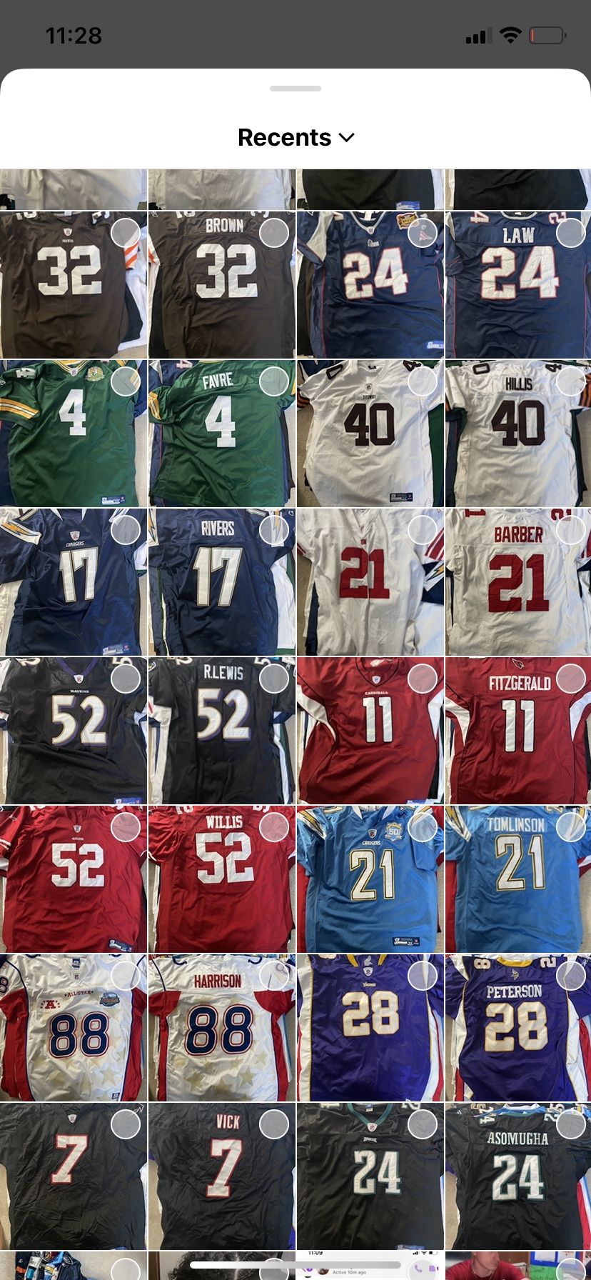NFL Authentic Reebok Jerseys
