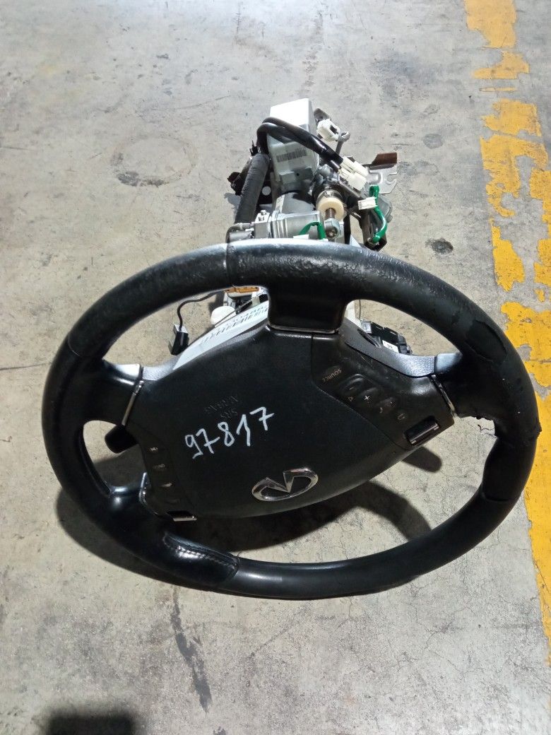 Steering Wheel For 2010 Infiniti M35 Stock 97817