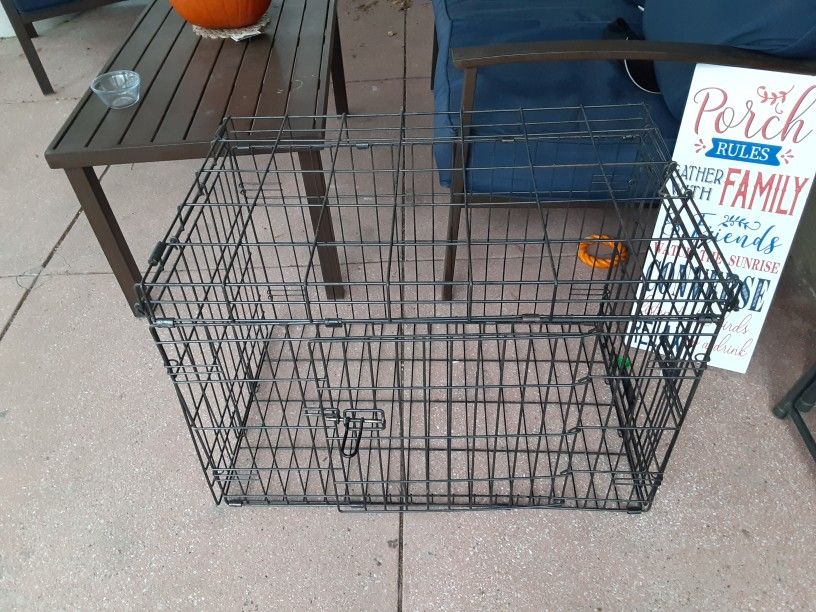 Dog Cage Small Dog/Puppy 22Lx19Wx20H