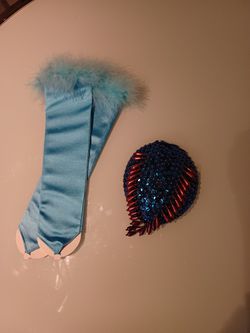 Flapper Dress, Boa, Gloves, and Headpiece  Thumbnail