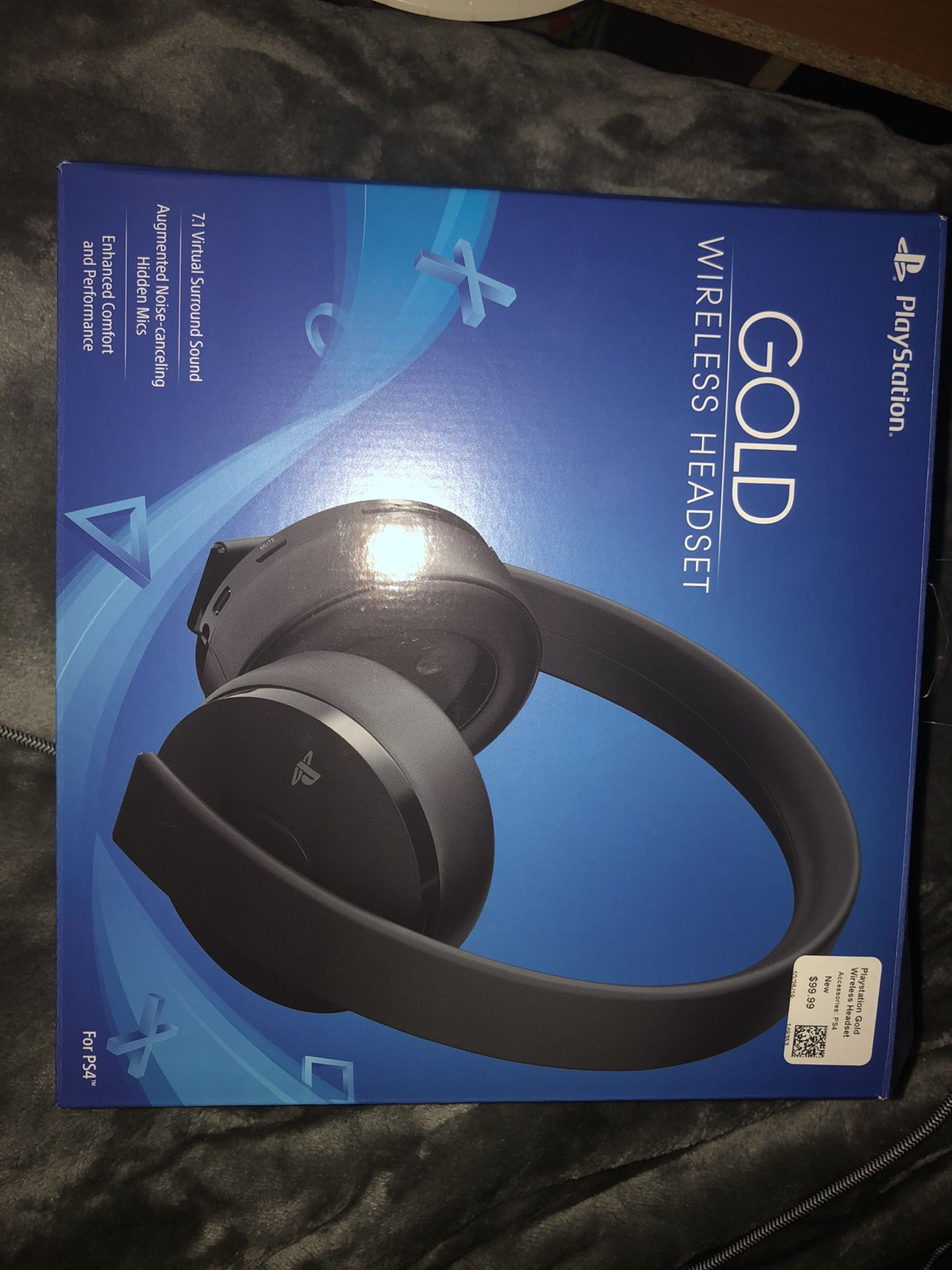 PlayStation Gold Wireless Headphones