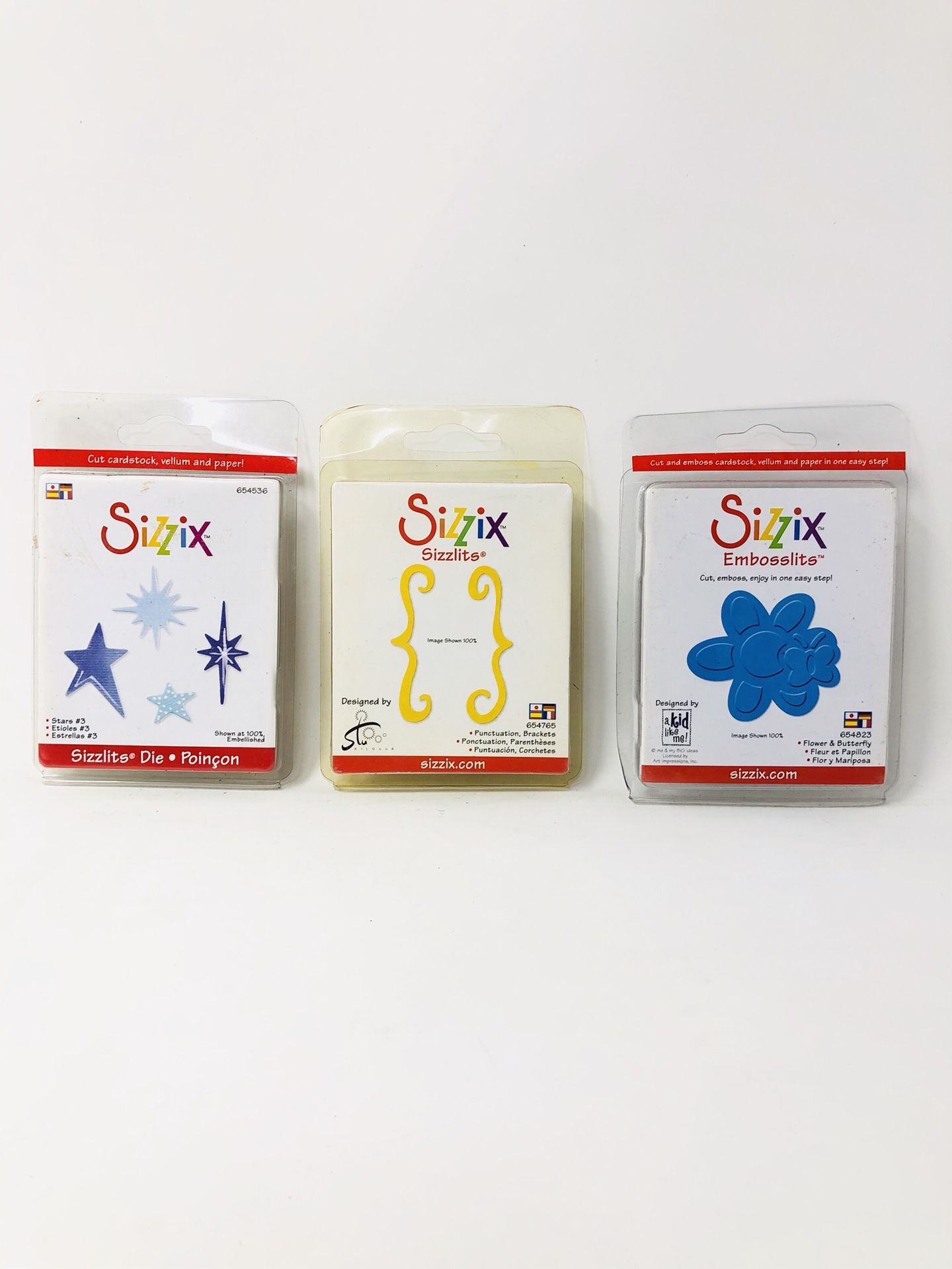 Sizzix Die set of 3
